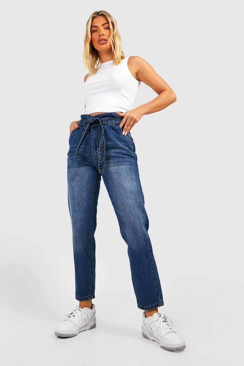 Hollister paper hotsell bag mom jeans